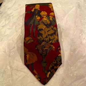 Vtg Peacocks tie